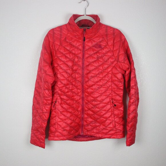The North Face, Jacket, Women's M, Red SOME STAINS & WEAR AND TEAR - Picture 1 of 6